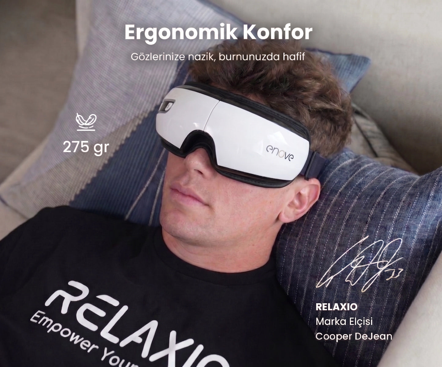 Relaxio™ Migren Masaj Gözlüğü