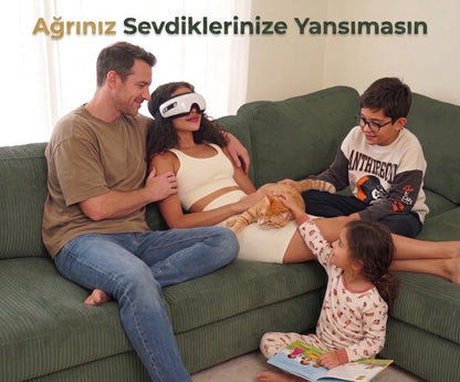 Relaxio™ Migren Masaj Gözlüğü