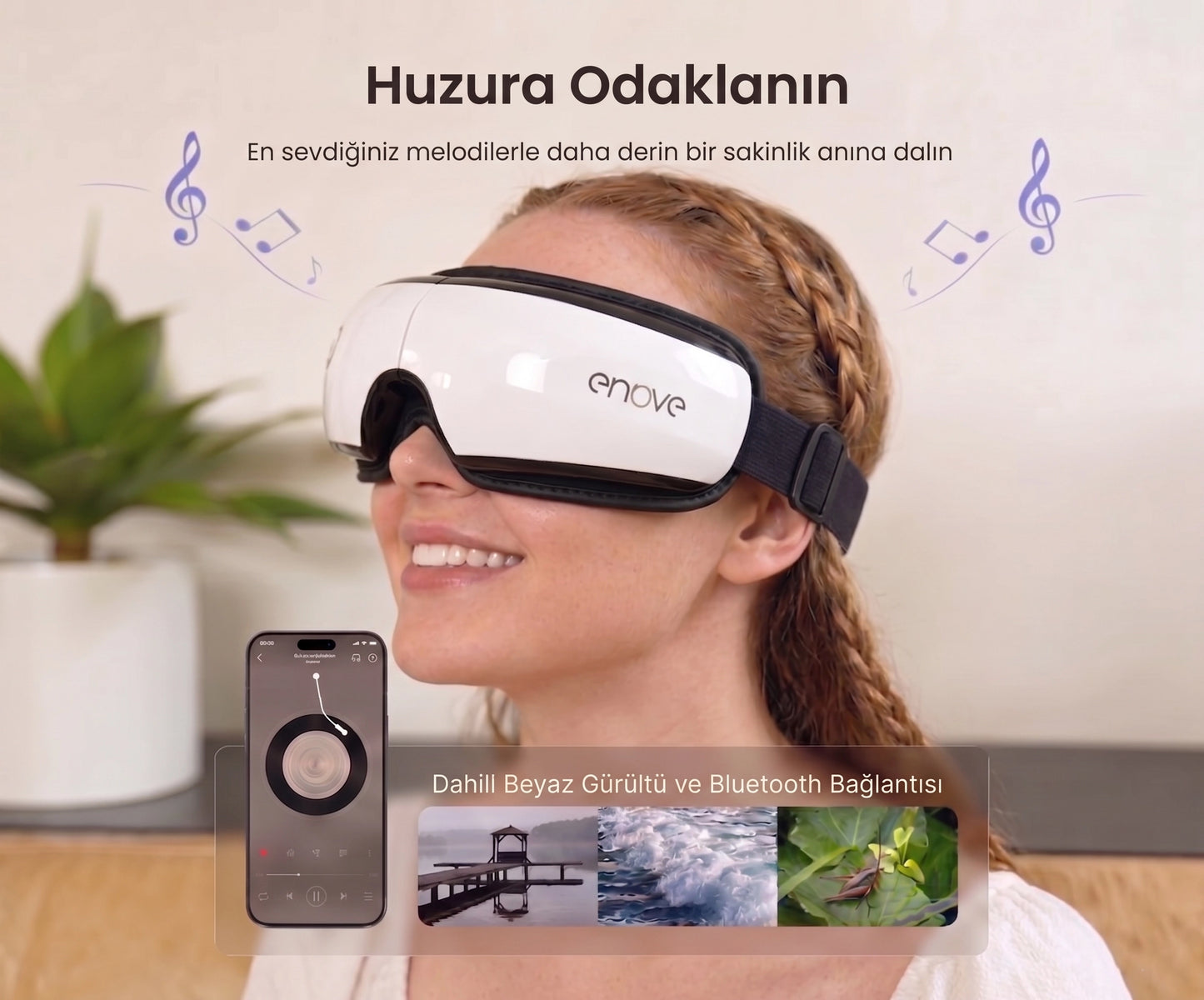 Relaxio™ Migren Masaj Gözlüğü