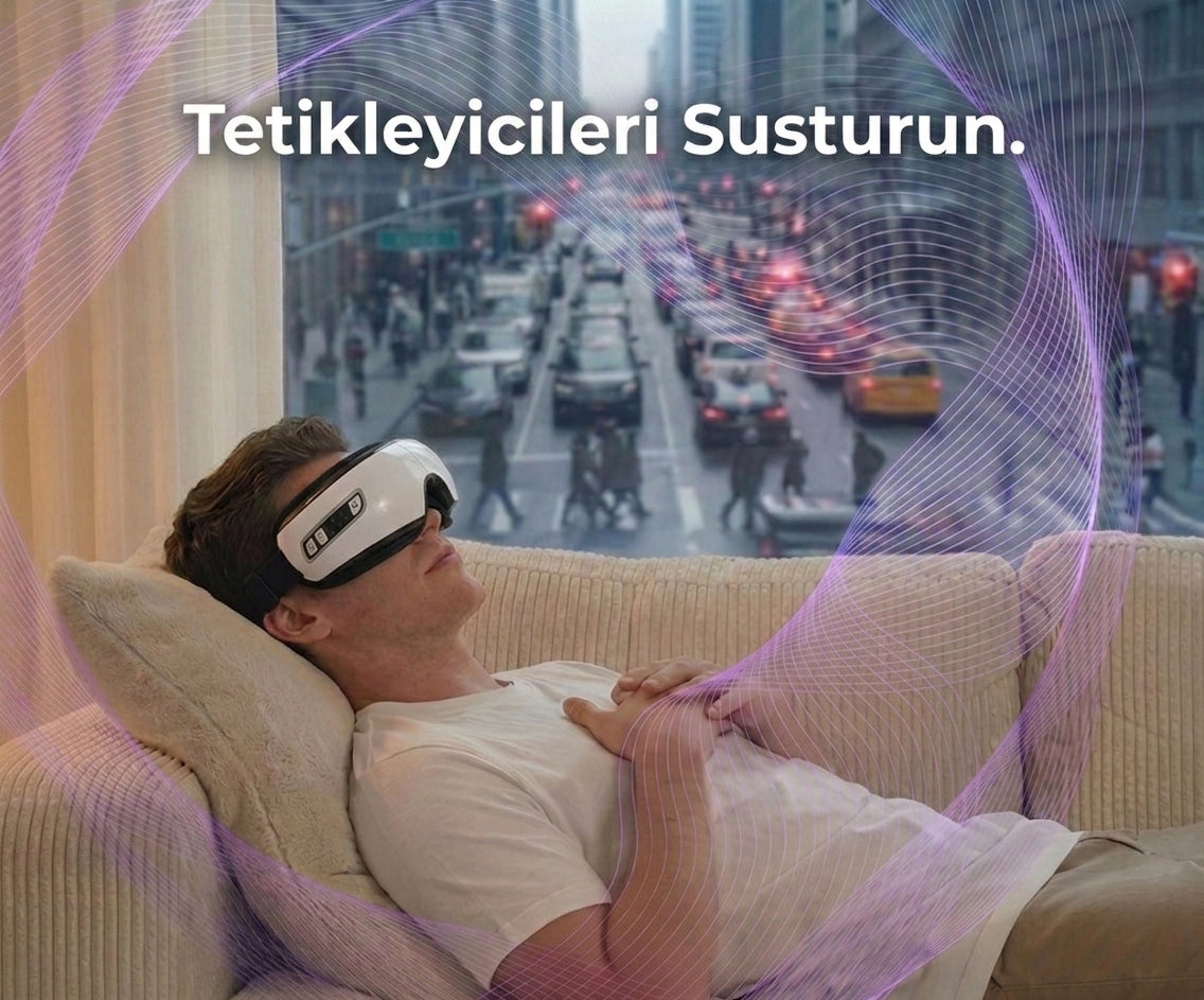 Relaxio™ Migren Masaj Gözlüğü